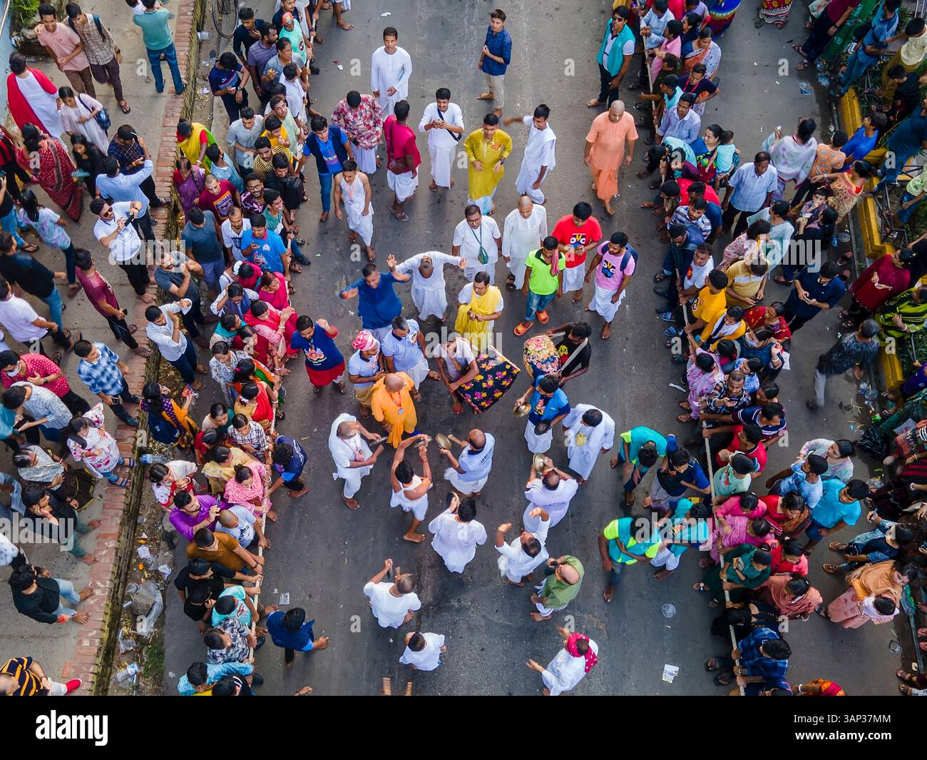 Chittagong, Bangladesh - 20 June 2023: Aerial view of a vibrant and ...