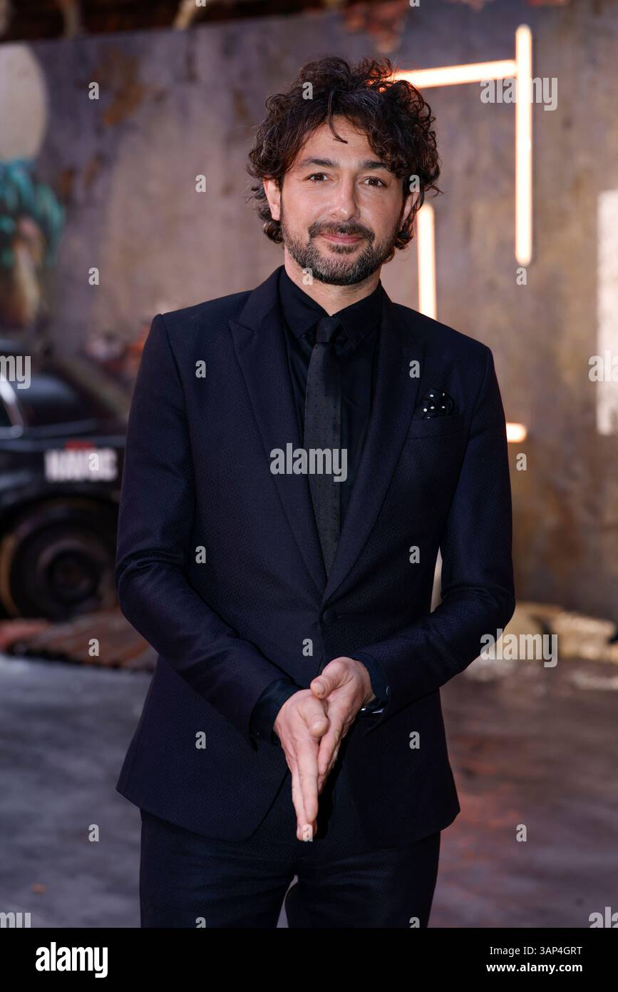 Alex Zane poses for photographers upon arrival at the World premiere of ...