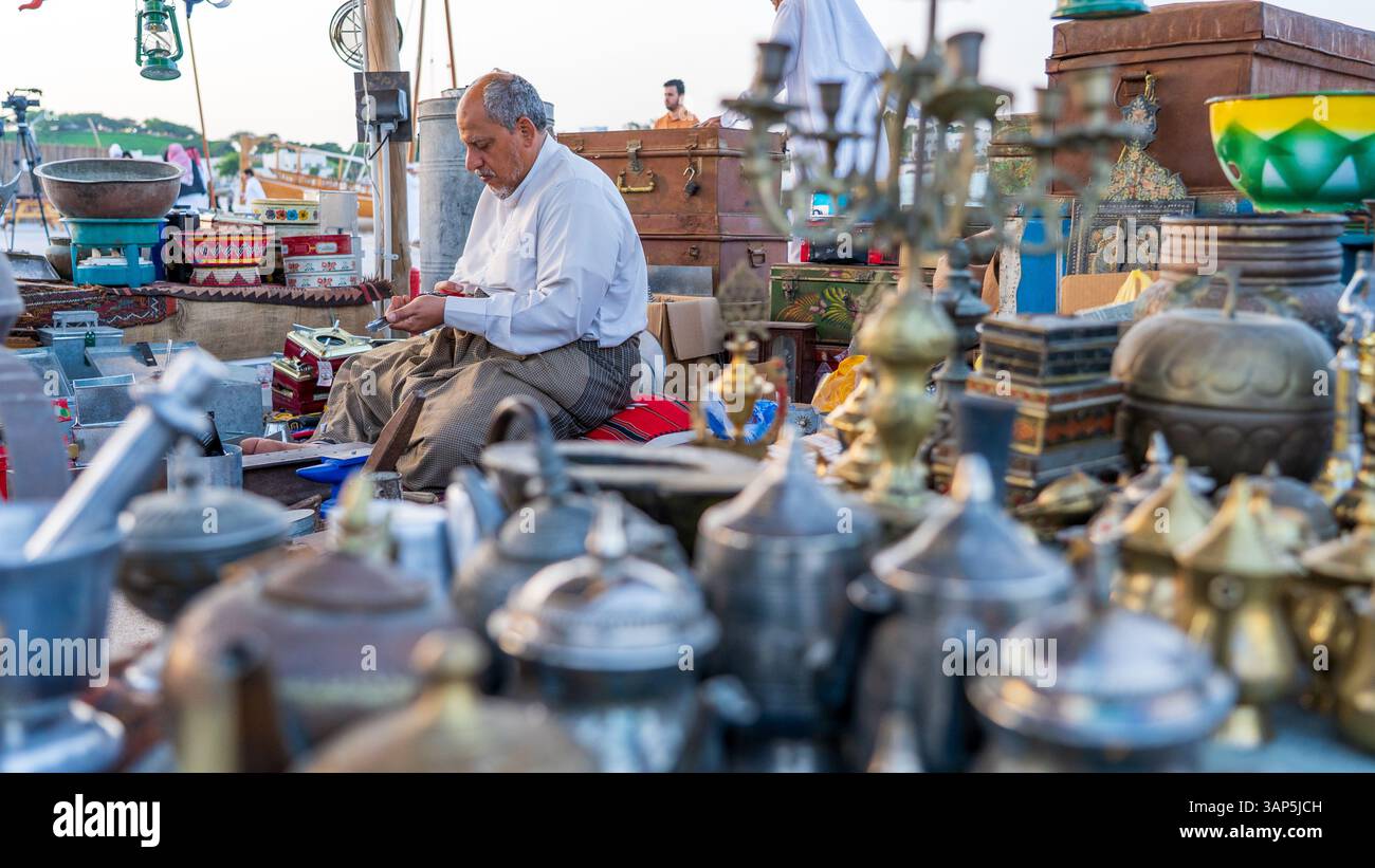 Doha, Qatar - December 14, 2024: Traditional Dhow Boat Festival at ...