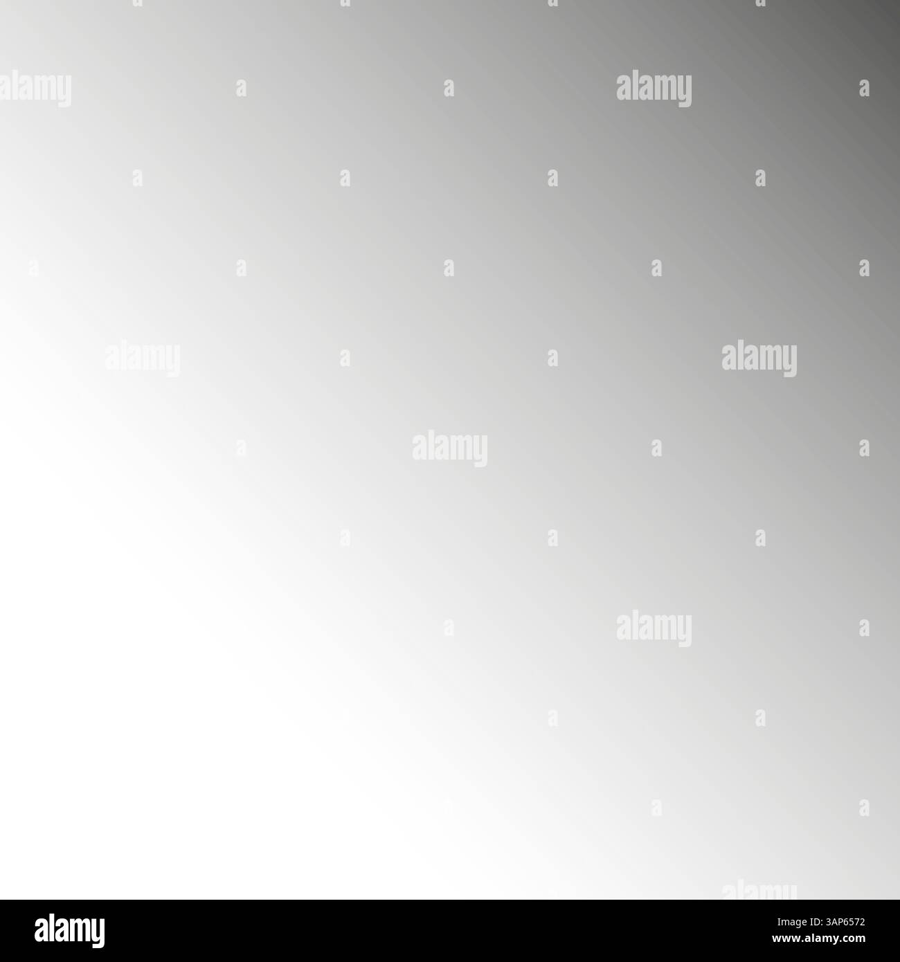 Diagonal gradient background. Black to white. Monochrome shading vector. Smooth light blend. Stock Vector