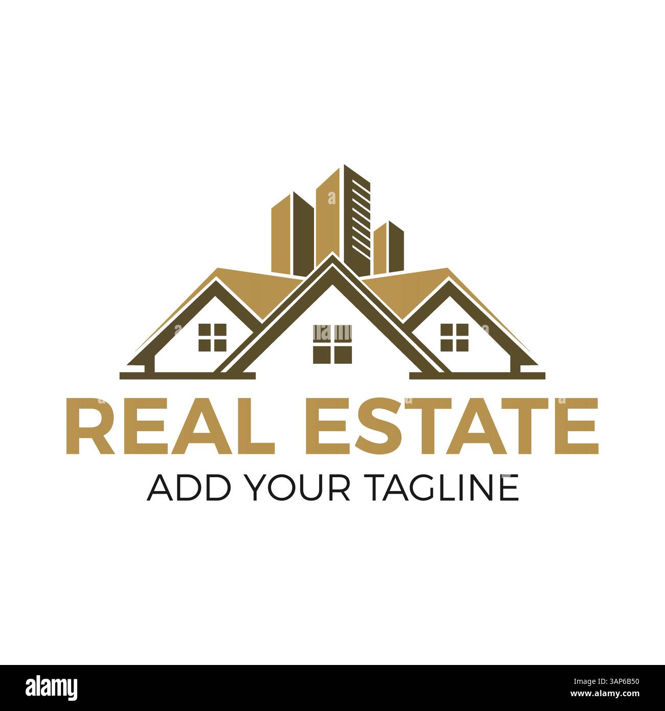 Modern Real Estate Logo Design Vector | Professional House & Property ...