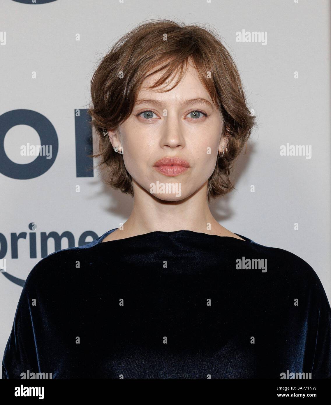Lou de Laâge attends the premiere of 
