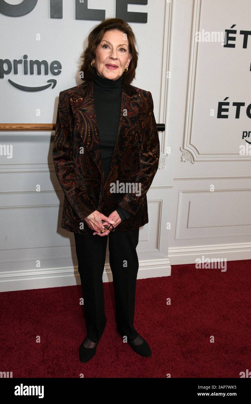 New York, NY, USA. 15th Apr, 2025. Kelly Bishop at the premiere of toile on April 15, 2025 at MoMA in New York City. Credit: Mpi099/Media Punch/Alamy Live News Stock Photo