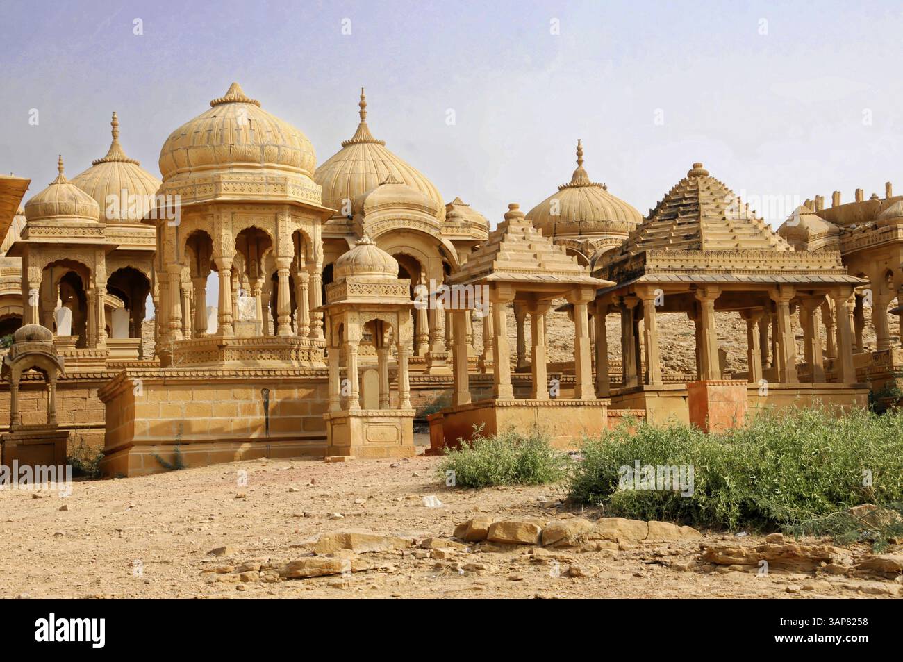 Jodhpur, Rajasthan, North India, Asia, Ancient Indian sandstone temple ...