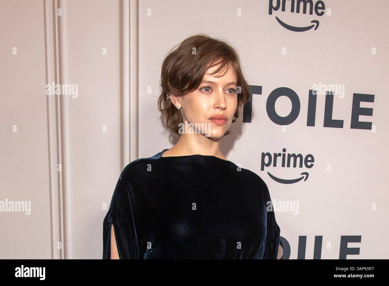 New York, United States. 15th Apr, 2025. Lou de Laâge attends Prime ...