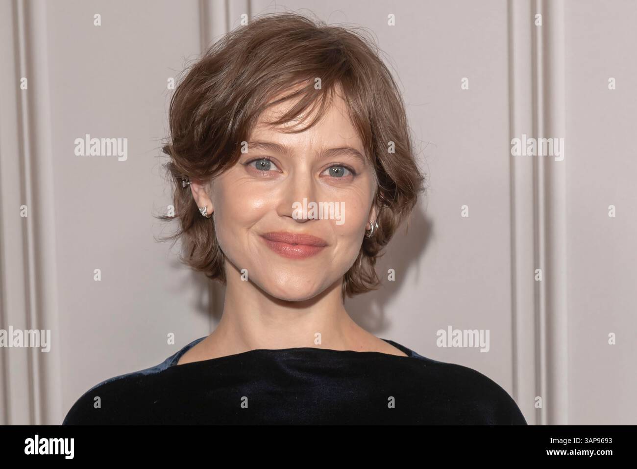New York, United States. 15th Apr, 2025. Lou de Laâge attends Prime ...
