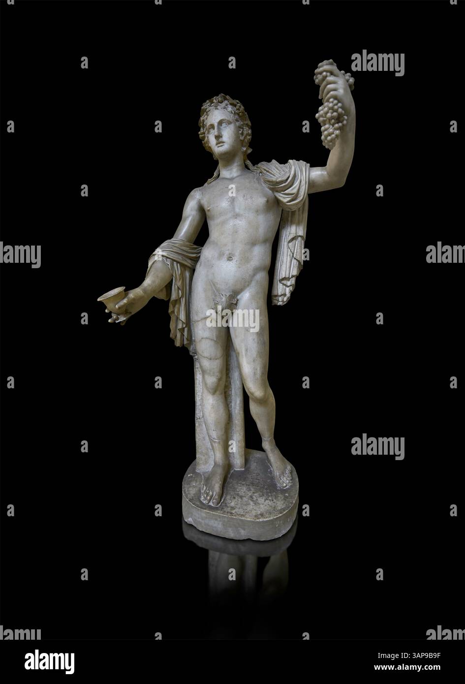 Dionysus roman statue hi-res stock photography and images - Alamy