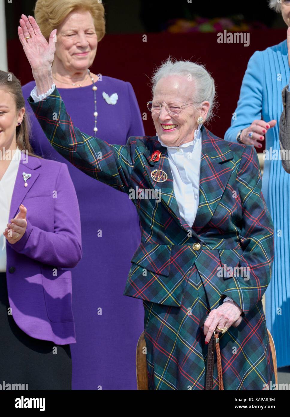 20250416 Royal Danish Family. Queen Margrethe's 85th
