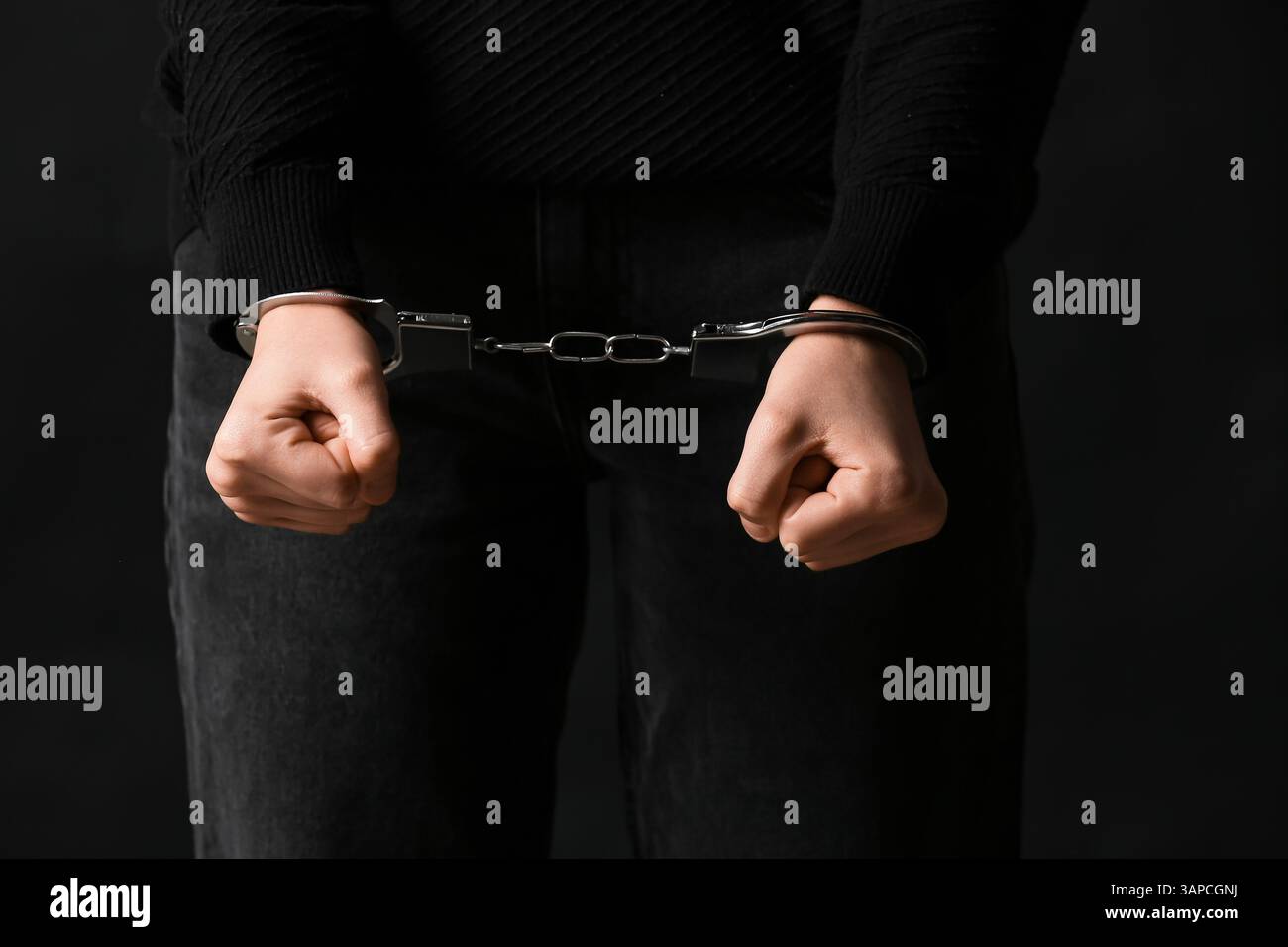 woman-handcuffed-in-court-hi-res-stock-photography-and-images-alamy