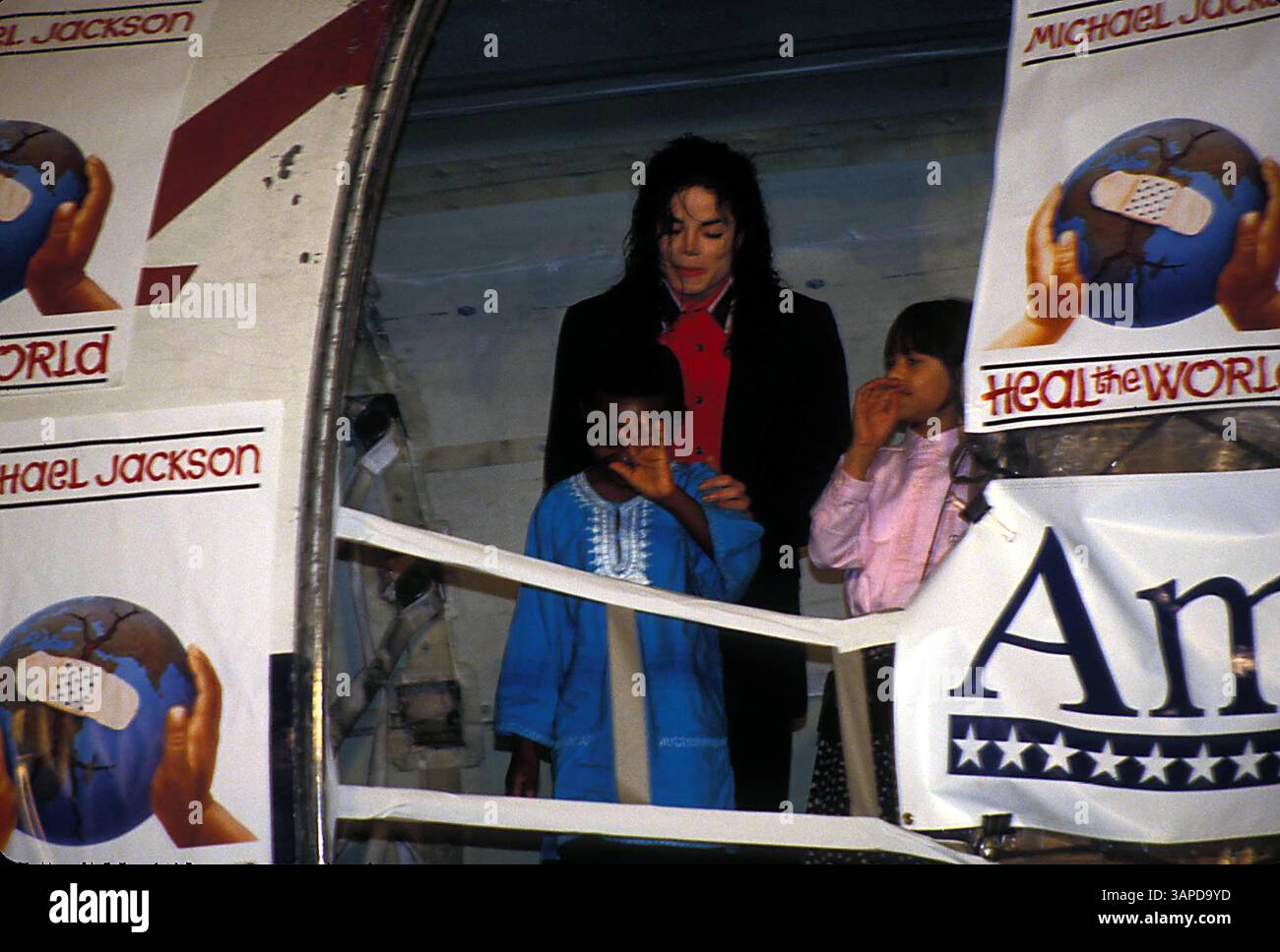 マイケル・ジャクソン Heal the World 缶バッジ 1991・生写真 the