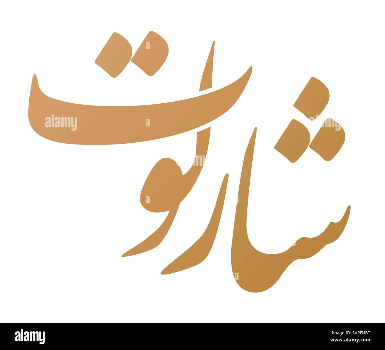 Charlotte persian calligraphy hi-res stock photography and images - Alamy