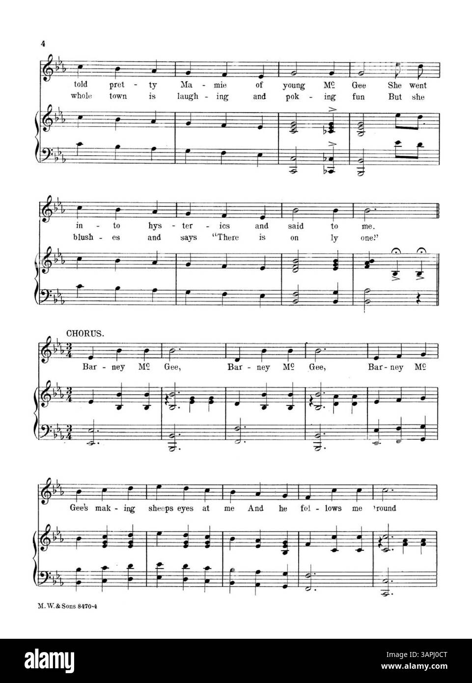 Vintage sheet music catalog hi-res stock photography and images - Alamy