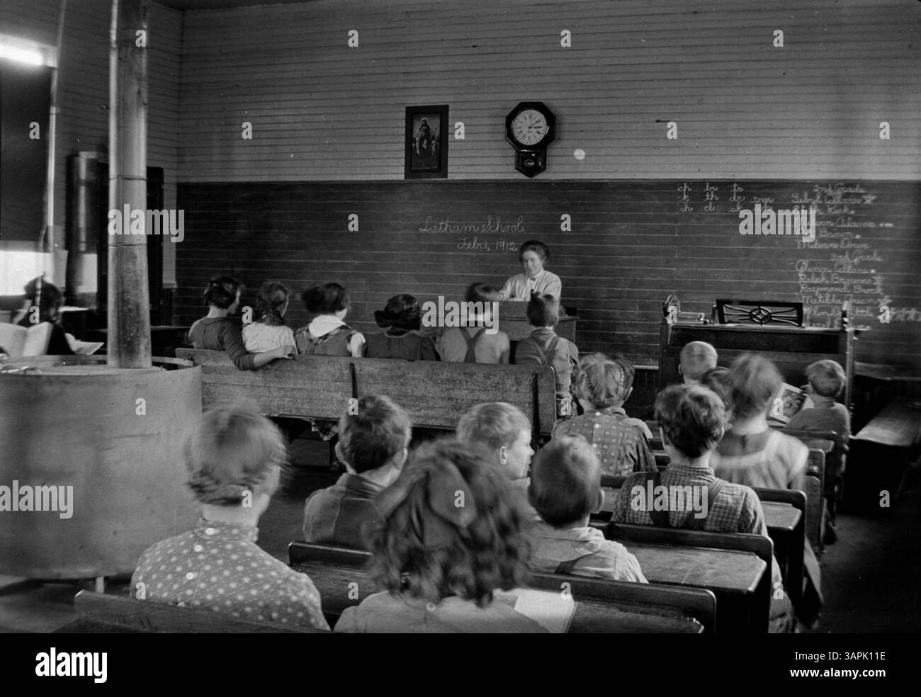Young student teacher in Black and White Stock Photos & Images - Alamy