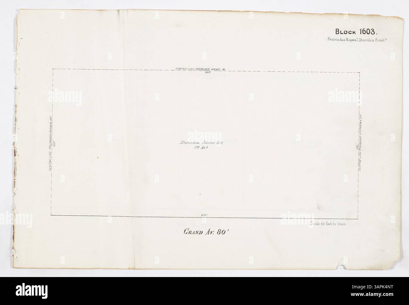 A detailed map from the Block Book of the City of St. Louis (Book 5 ...