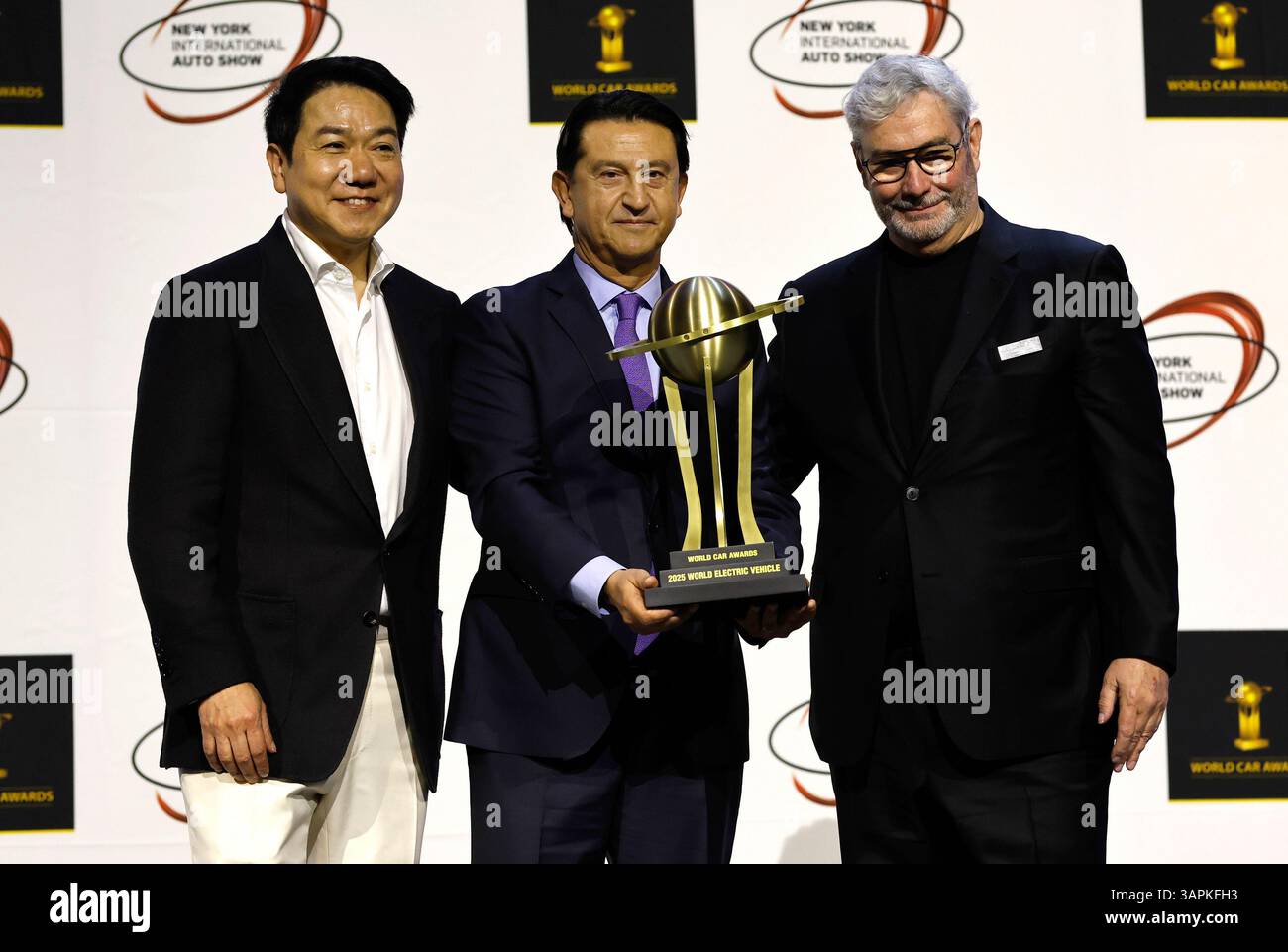 New York, United States. 16th Apr, 2025. President and CEO of Hyundai ...