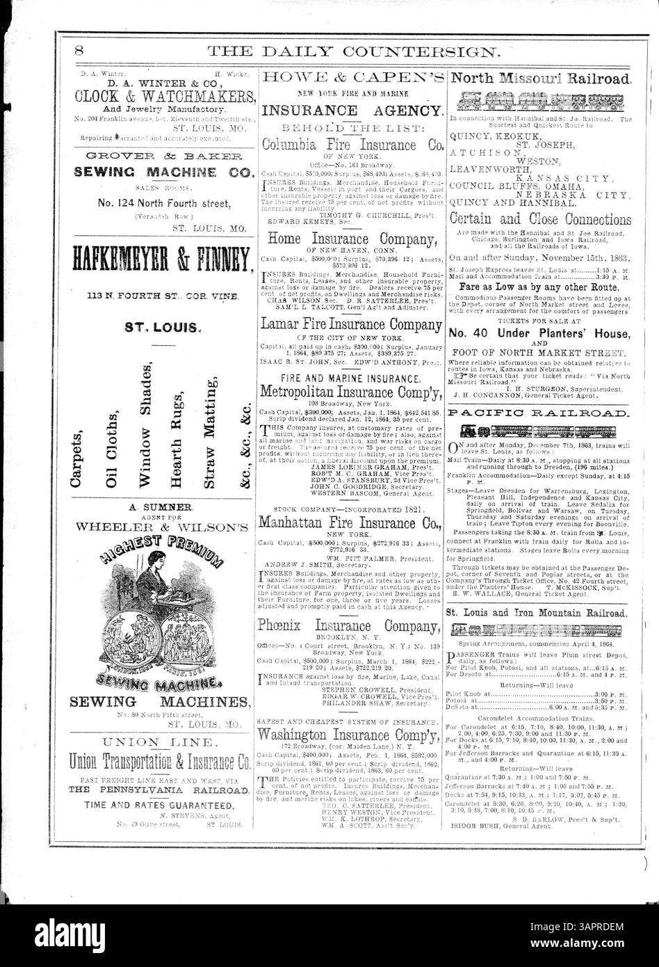 Volume 1, No. 1 of 'Daily Countersign', a publication of the Missouri ...