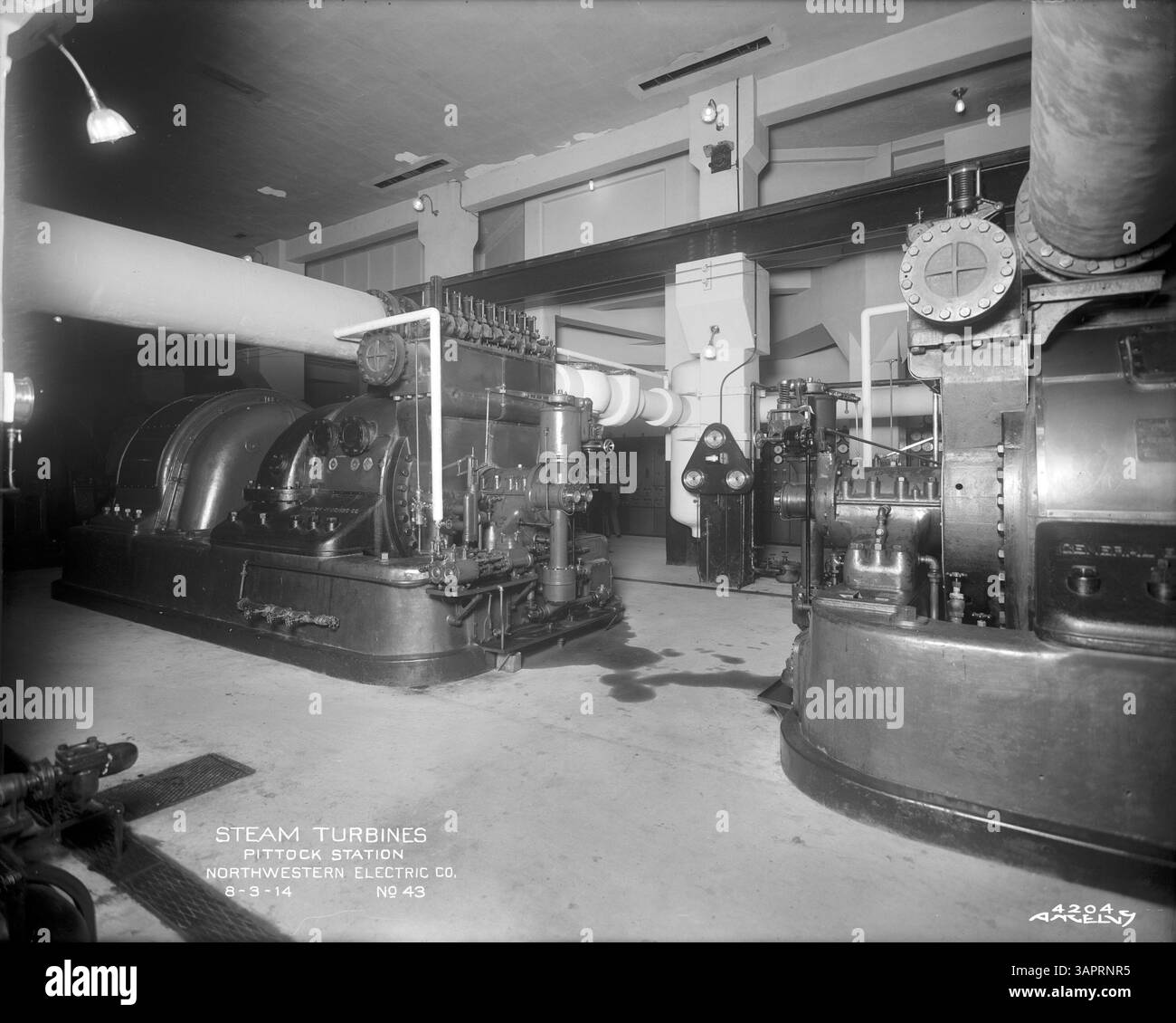 This photograph by Angelus Studio captures an interior view of the ...