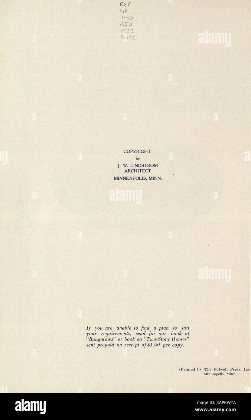 The Hennepin County Library Catalog offers fullcolor house designs by