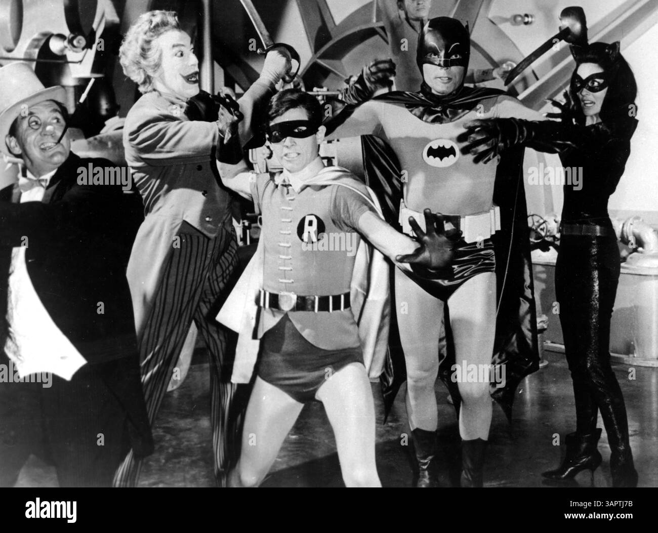 Lee meriwether adam west batman hi-res stock photography and images - Alamy
