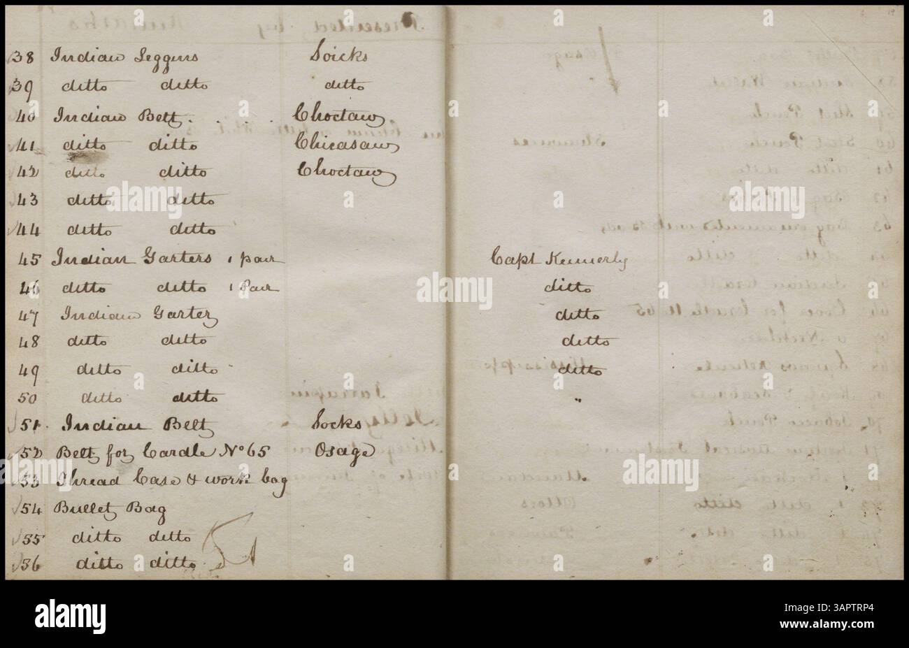 The catalogue from William Clark's Indian Museum contains detailed