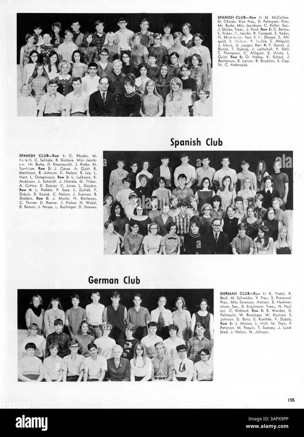 The 1969 Wizard Yearbook From Edison High School Captures The 1968 1969