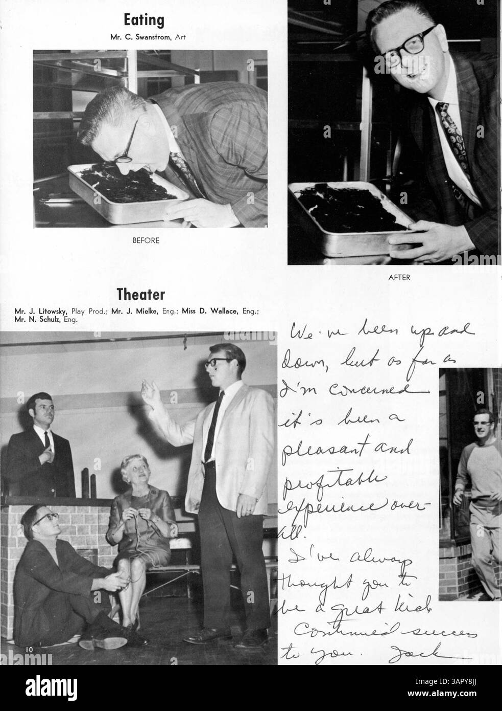 The 1969 Wizard Yearbook From Edison High School Documents The