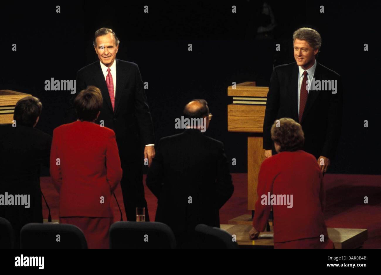 Gene Rook George bush sr 1992 hi-res stock photography and images - Alamy
