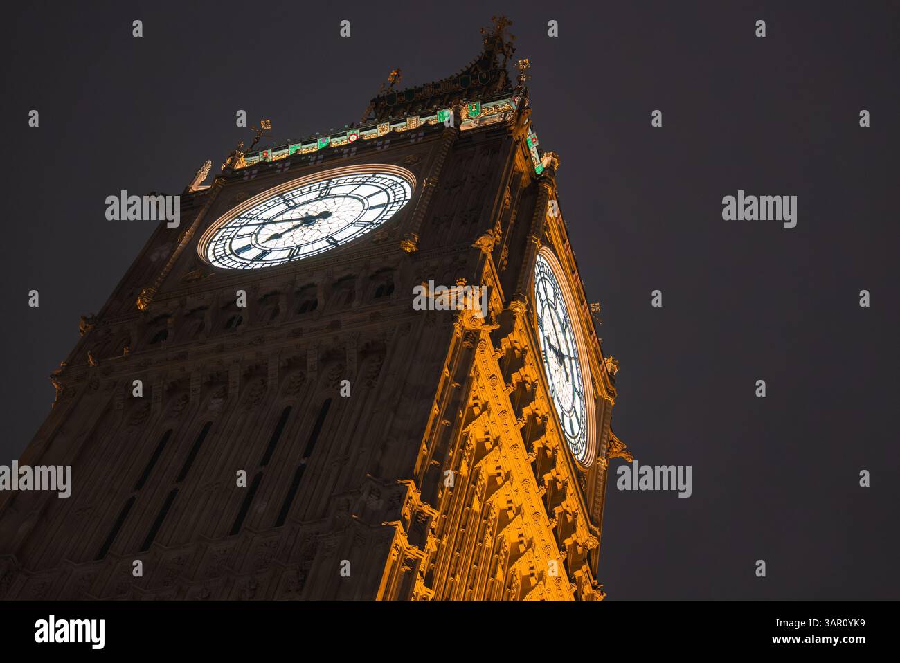 Clock Face Perspective View Hi res Stock Photography And Images Alamy