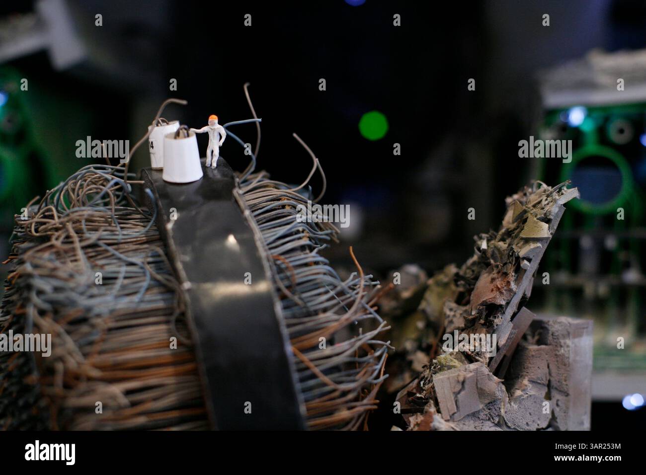 Nuclear power plant scale model hi-res stock photography and images - Alamy