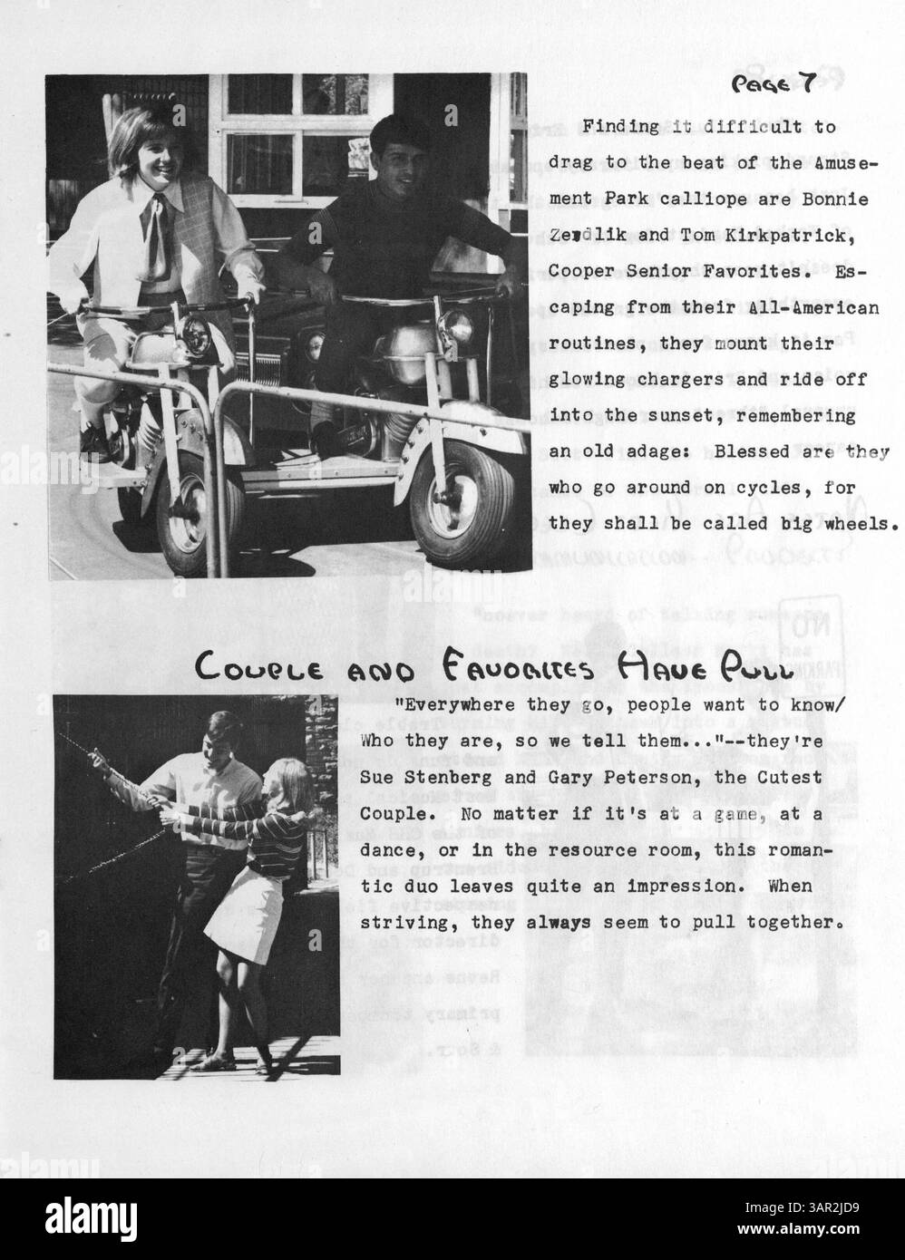 Talons 1969 documents the Cooper High School year of 1968-1969 ...