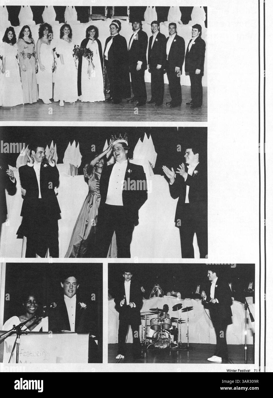 The 1987 'Sagamore' yearbook from Roosevelt High School reflects ...