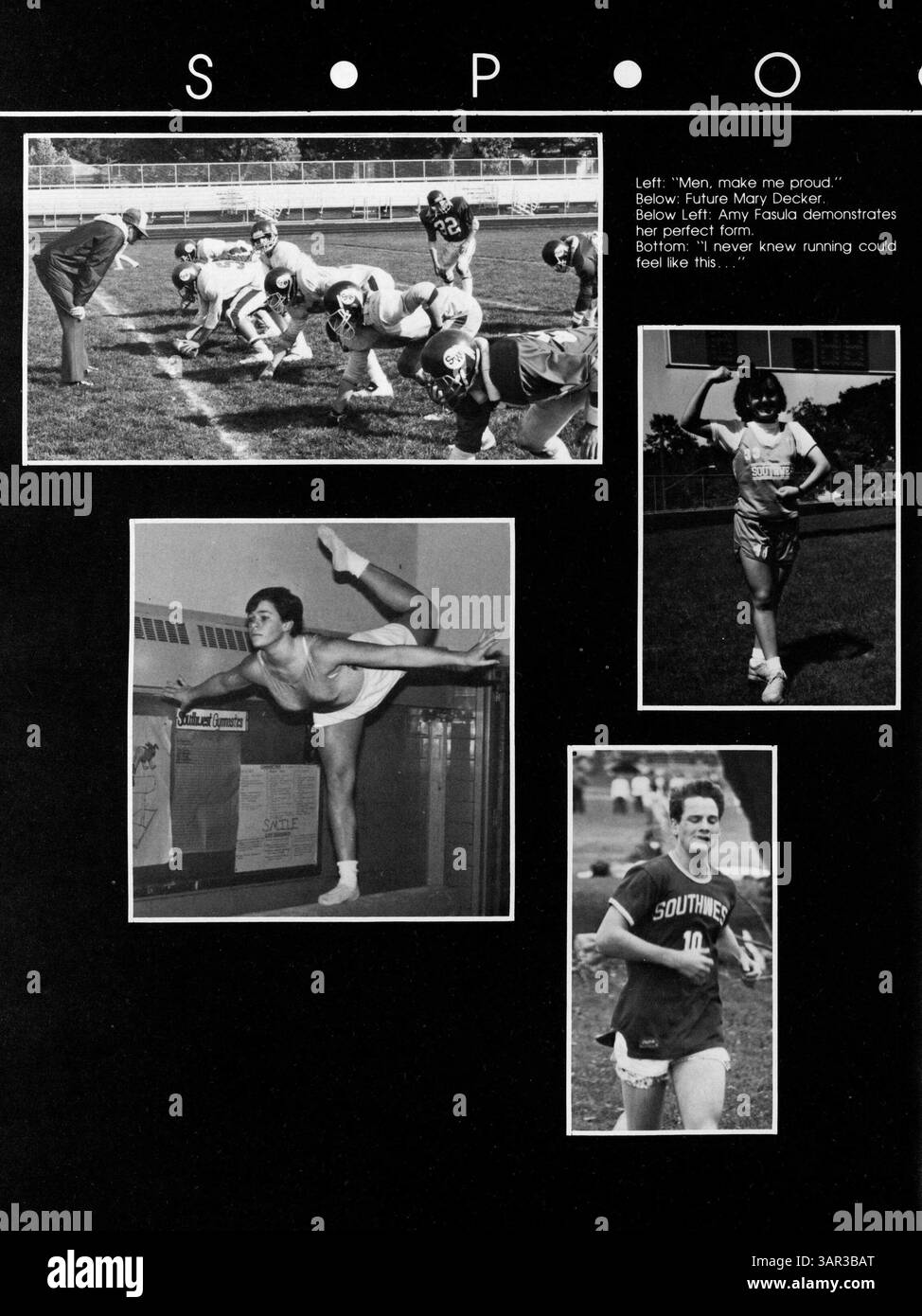 The 1987 Wagistanian yearbook from Southwest High School documents key ...