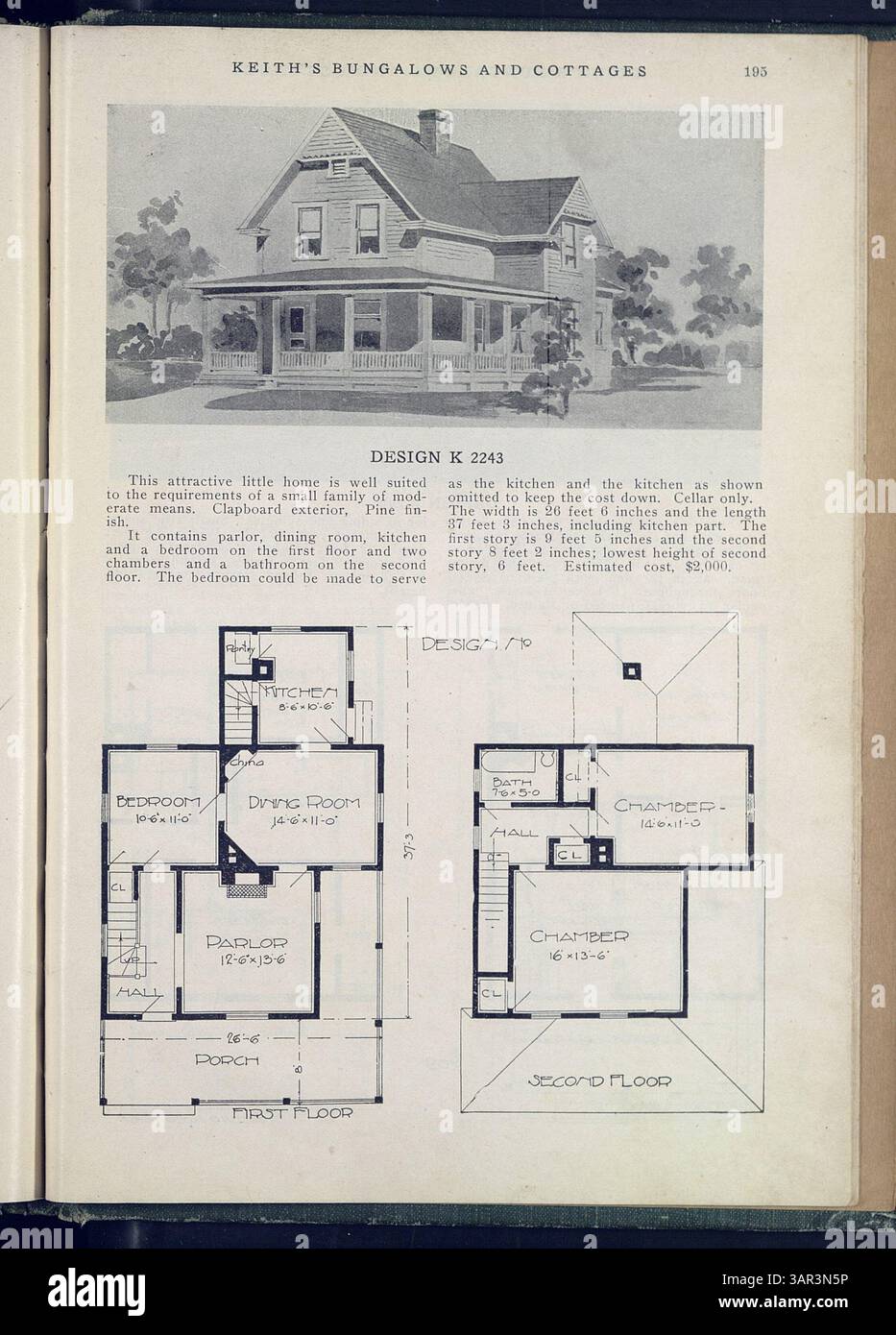 The 'Keith's Bungalows and Cottages' catalog by Max L. Keith showcases