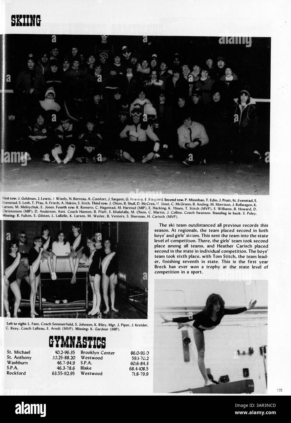 The 1983 Breck Yearbook captures the students, faculty, athletic teams ...
