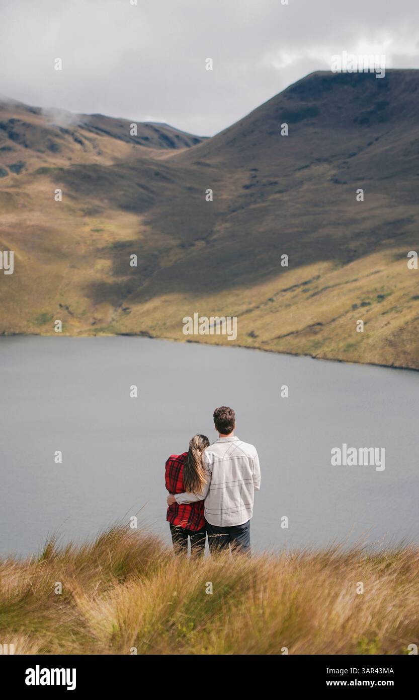 Ecuadorian Highlands: National Parks, Horses, Hiking and Andean Life Stock Photo