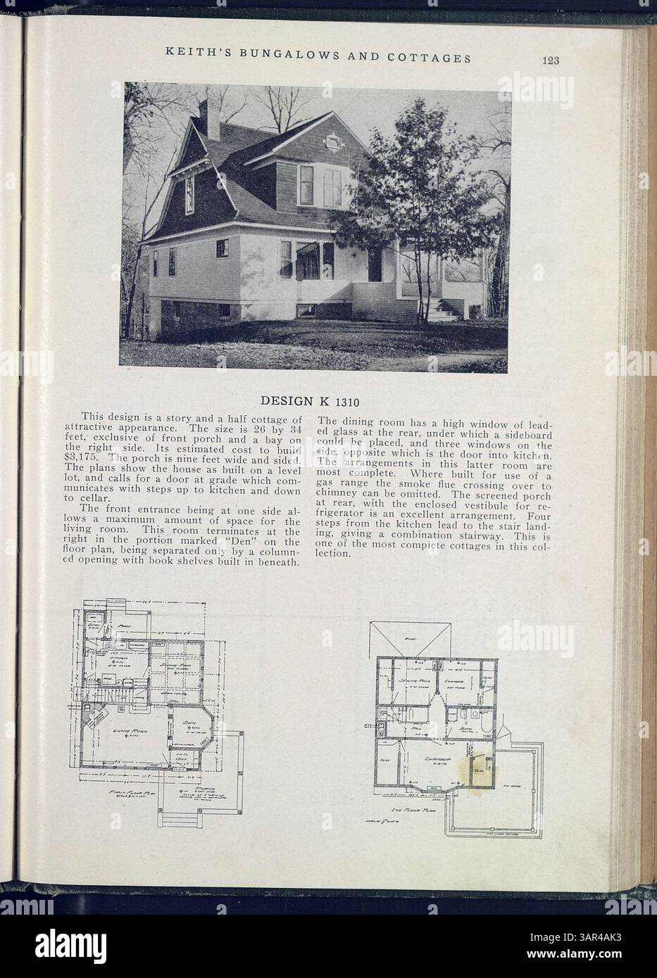 A catalog featuring 215 designs for bungalows and cottages by Max L