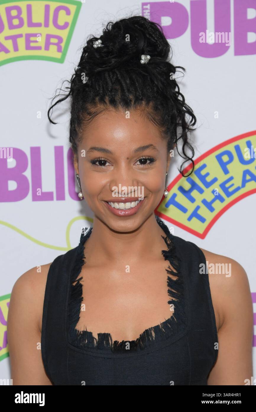 Ayana Workman attends opening night of 