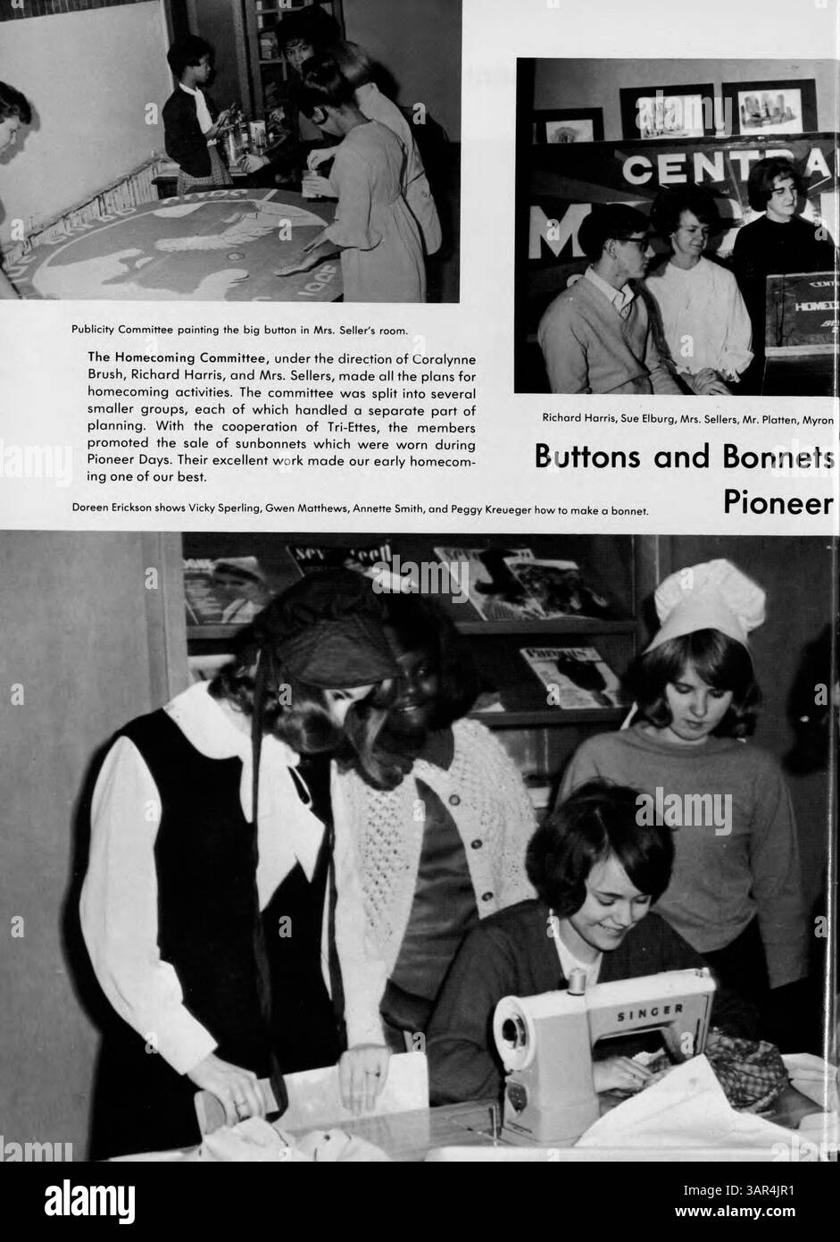 The 1966 Centralian yearbook provides a comprehensive account of the 1965-1966 school year at Central High School, focusing on student achievements, faculty contributions, and the role of African American history in the school's cultural life. Stock Photo