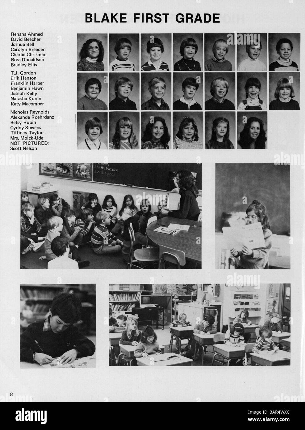 This elementary school yearbook documents the students, teachers, clubs ...