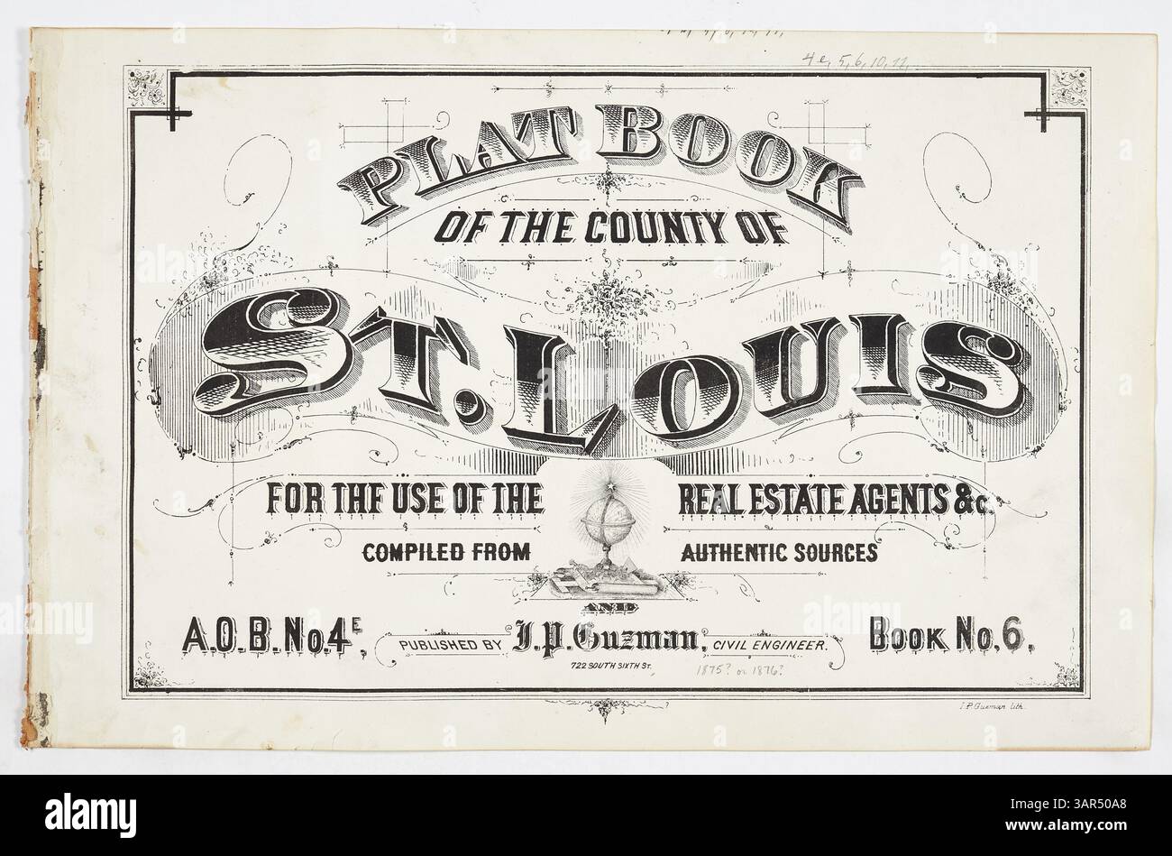 St louis county maps hi-res stock photography and images - Alamy