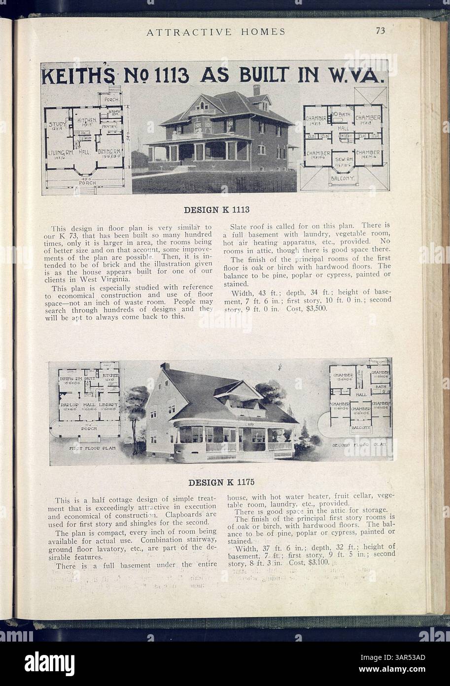 This catalog by Max L. Keith includes 200 diverse home designs with