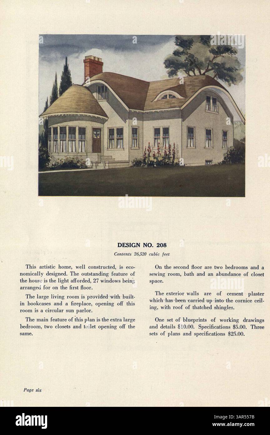 The Hennepin County Library Catalog presents numerous house designs by