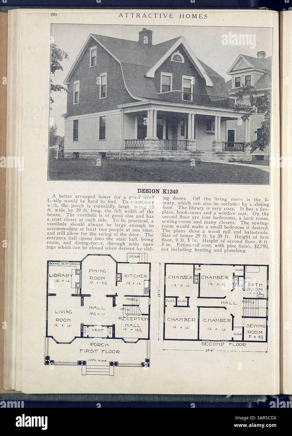 Keith's catalog includes 200 house designs by Max L. Keith, with