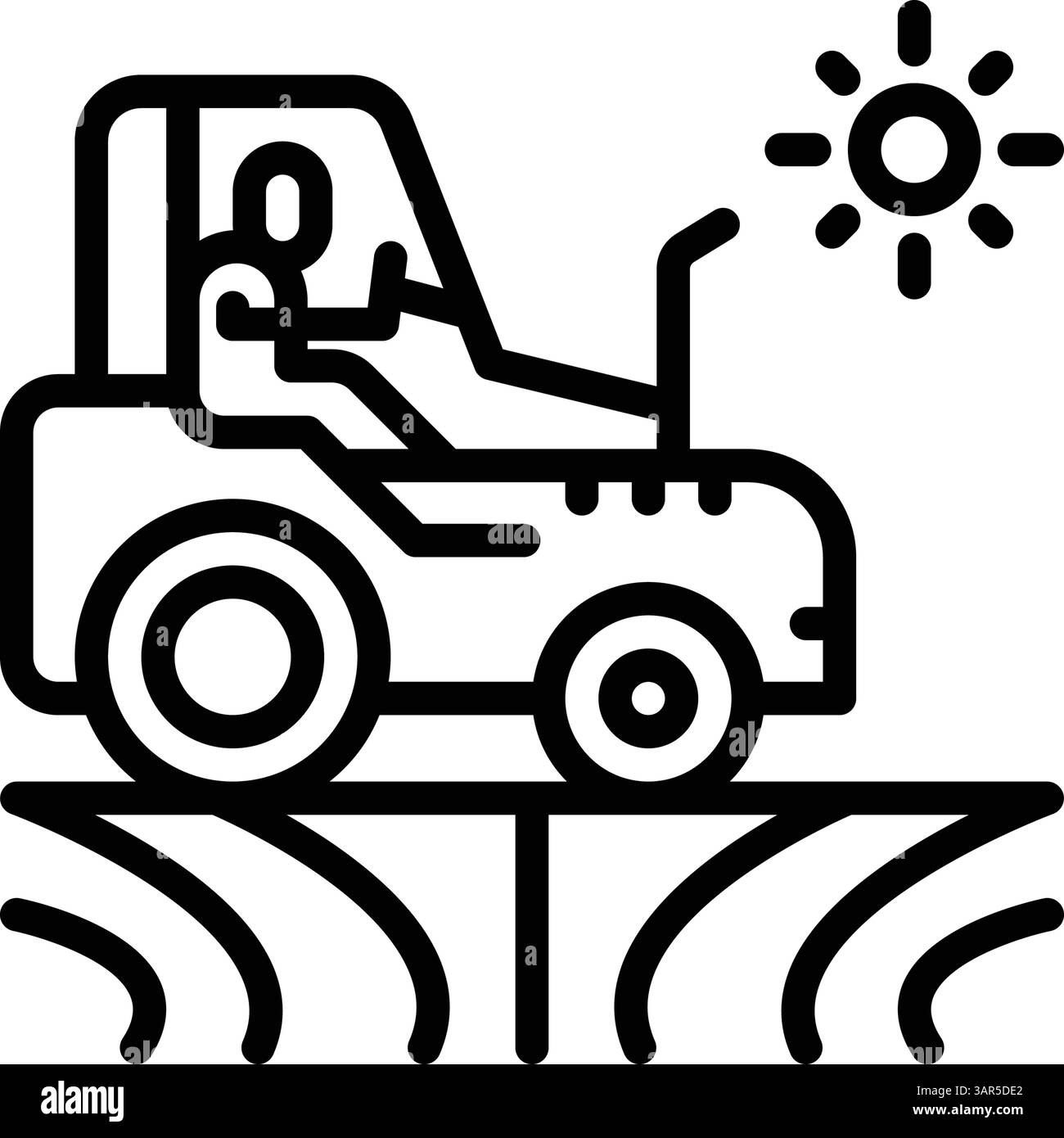 Icon for farming, agriculture Stock Vector