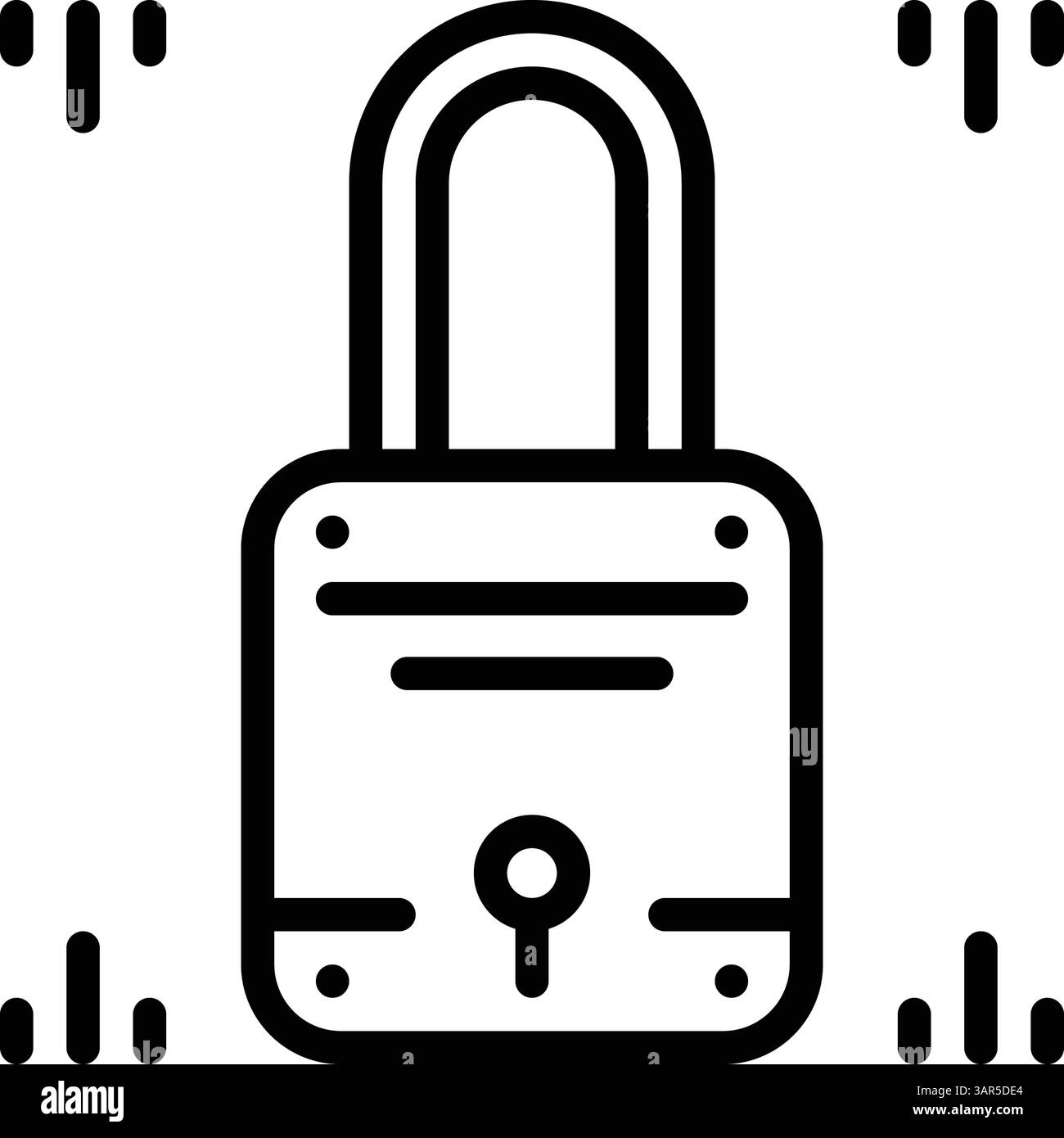 Icon for locked, padlock Stock Vector Image & Art - Alamy
