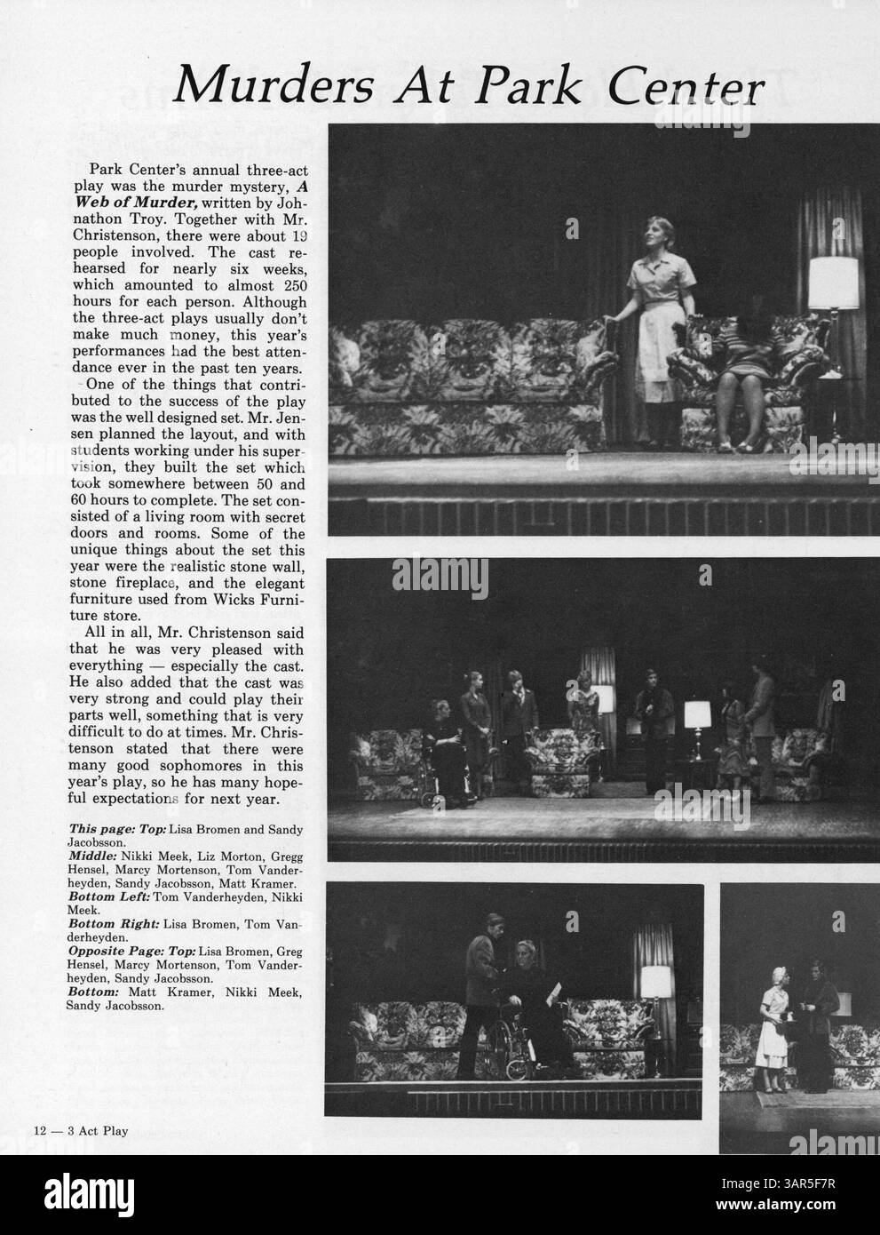 The 1982 Park Center High yearbook captures the spirit of the 1981-1982 ...