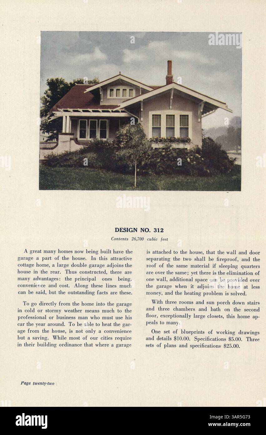 Featuring dozens of fullcolor house designs by J. W. Lindstrom, this