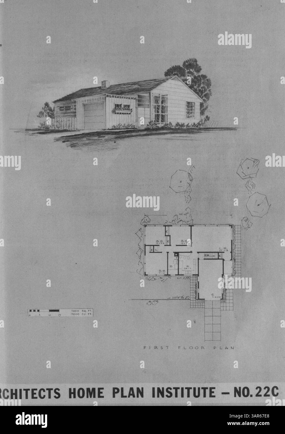 Catalog of fifty house designs from the Architects Home Plan Institute