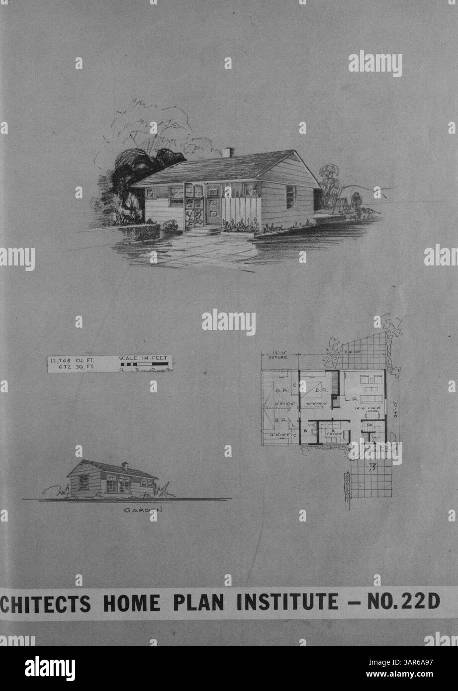 Catalog of fifty small house designs by the Architects Home Plan