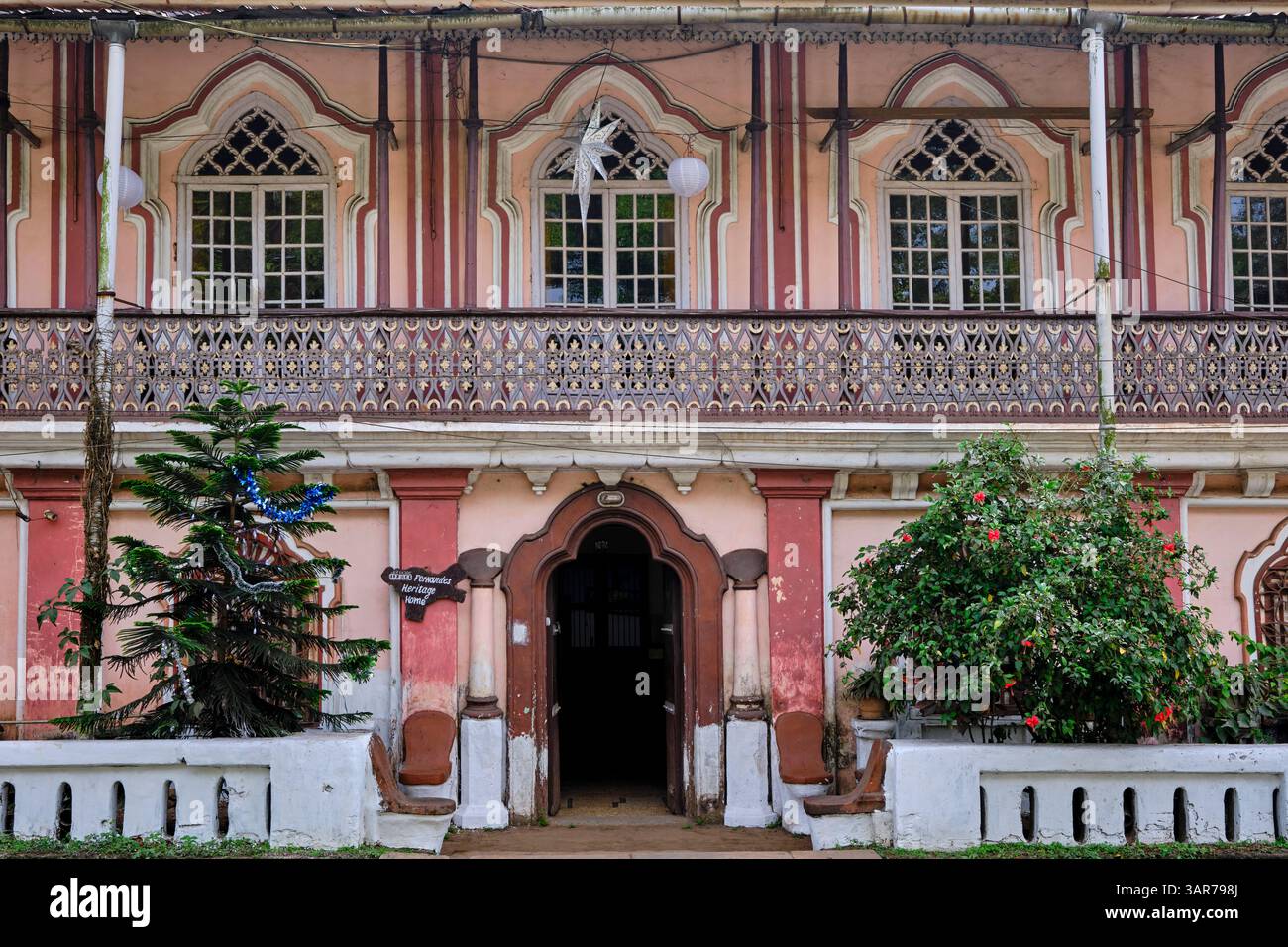 India, Goa State, Chandor, Fernandes Heritage House Stock Photo - Alamy